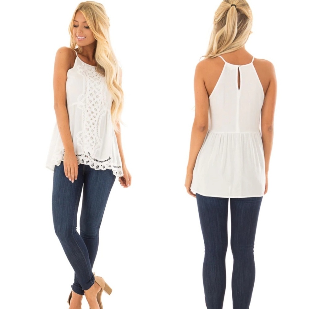 Crochet tunic top - Picture 4 of 8